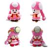 Super Mario Plush Toy Pink Mushroom Sister Soft Cuddly Limited Edition