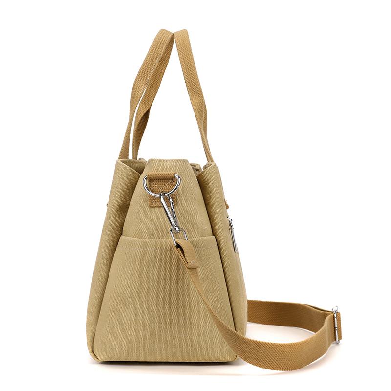 Damen-Umhängetasche, große Kapazität, Handtasche, Canvas-Tasche