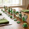 24Pcs Wooden Patrick's Day Perfect Ornament Decorative Accessories For Irish Themed Home And Office Decoration