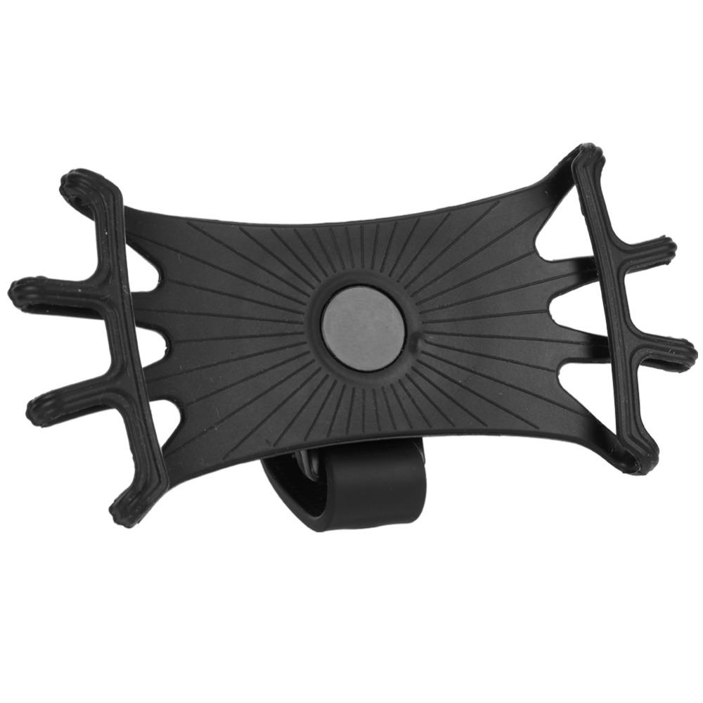 2 Pcs Silicone Bike Phone Mount Shockproof Motorcycle Phone Mount Mobile Phone Holder  Bicycle Use