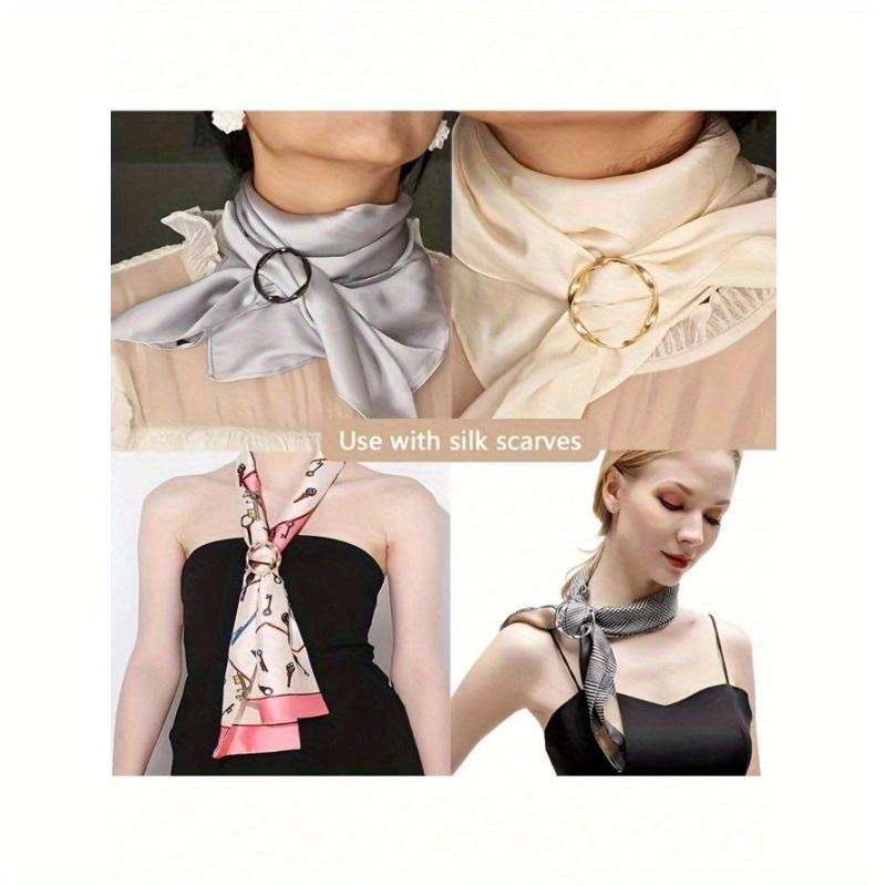 5pcs Versatile Alloy Buckle Set - Multi-Purpose, All-Match, Shortening Artifact, Corner Knotted, Waist, Belt, And T-Shirt Buckle