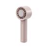 Portable USB Rechargeable Handheld Cooling Fan with Ice Pack