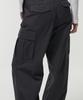 Musinsa Standard Woman Women'S Wide Cargo Pants [Dark Gray]