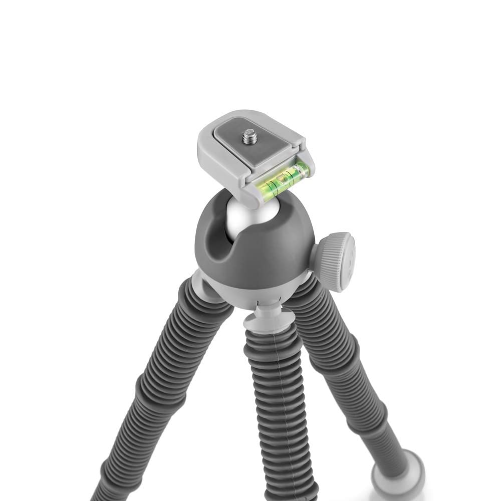 JOBY PodZilla L Mini Load Capacity Ball Tripod, 2.5kg, Head, Gray, JB01661-BWW