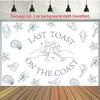 1 Piece of Marine Polyester Background Fabric, 100% Polyester, Multi-functional Wall-mounted signXY