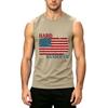 Men's Sleeveless Casual Tank Top Muscle Shirt Labor Day Graphic Print Soft Comfortable Fit