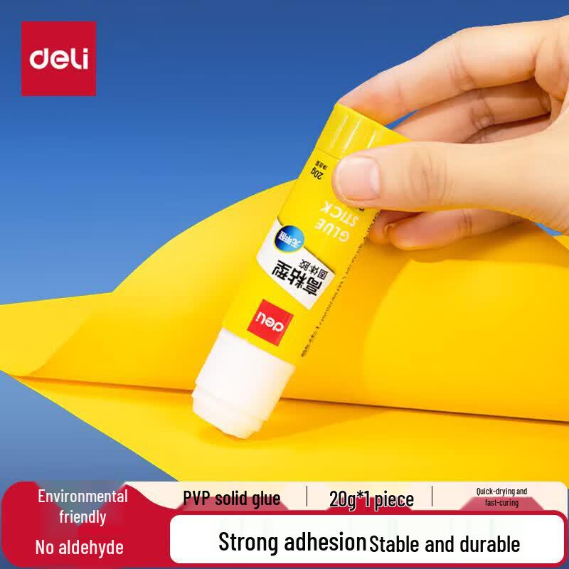 Deli 20g High-Viscosity PVP Solid Glue Stick