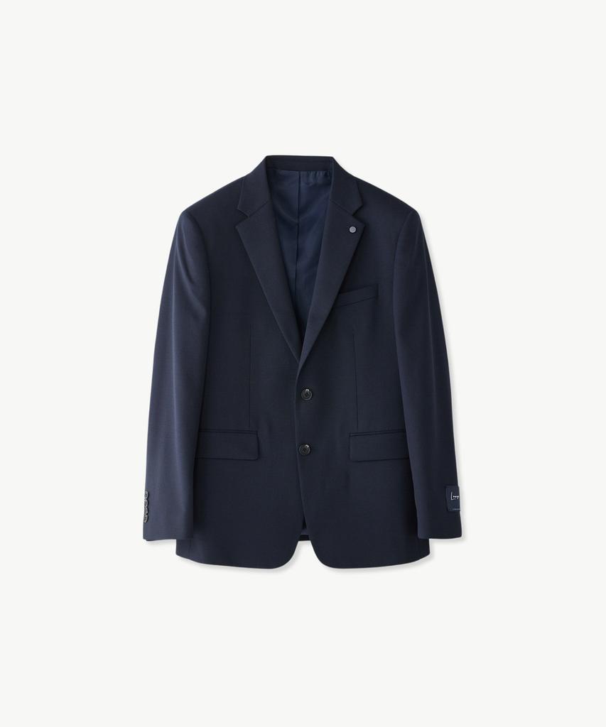 STCO [Black Label] Wool Solid Stretch Suit Navy (Classic)_Ssjvc91Csn