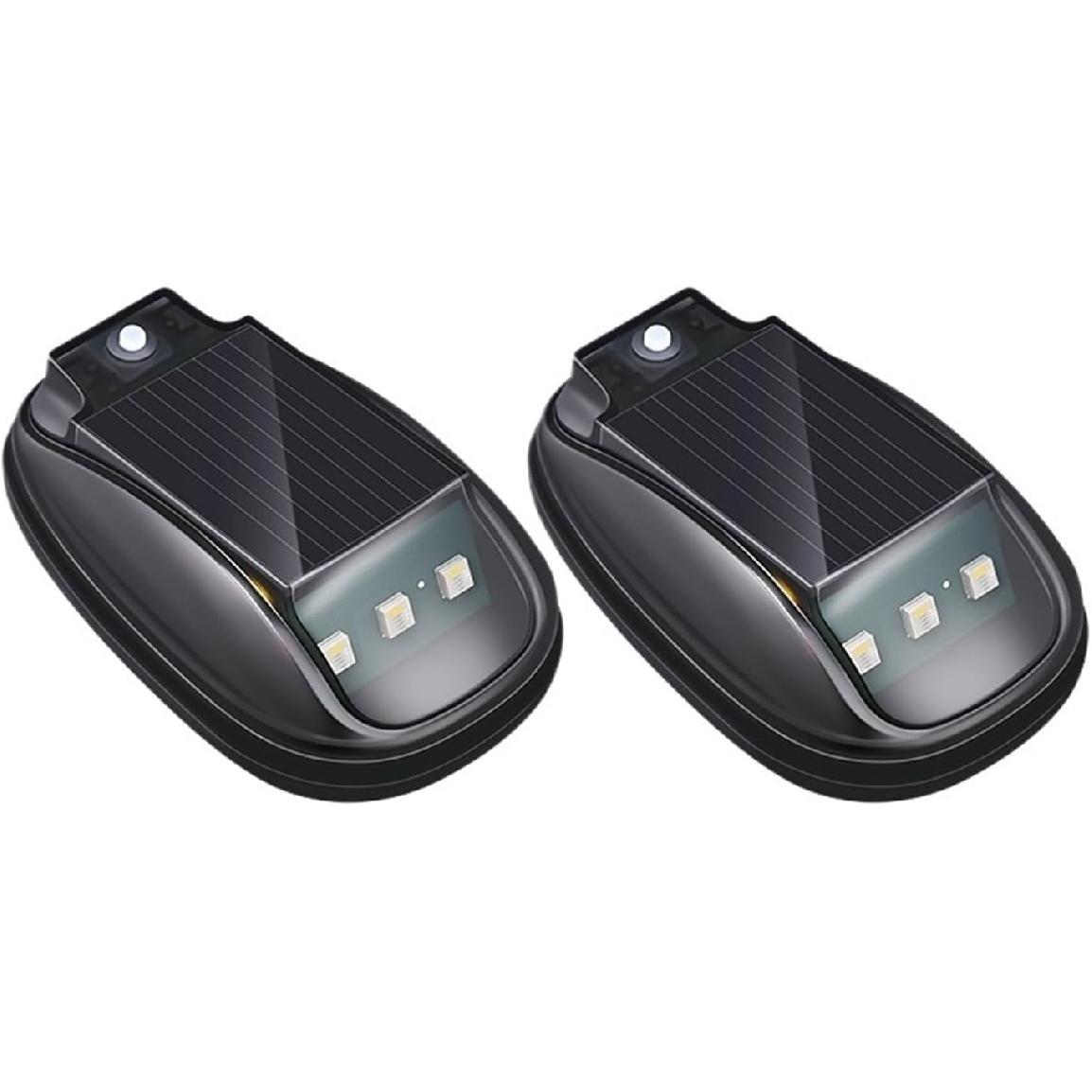 

4x Solar Wireless No Drill Cab Lights Compatible with Truck Roof, Solar-Powered Truck Cab Lights with Auto Sensor Luces para Techo de Carro(4Pcs) RGB