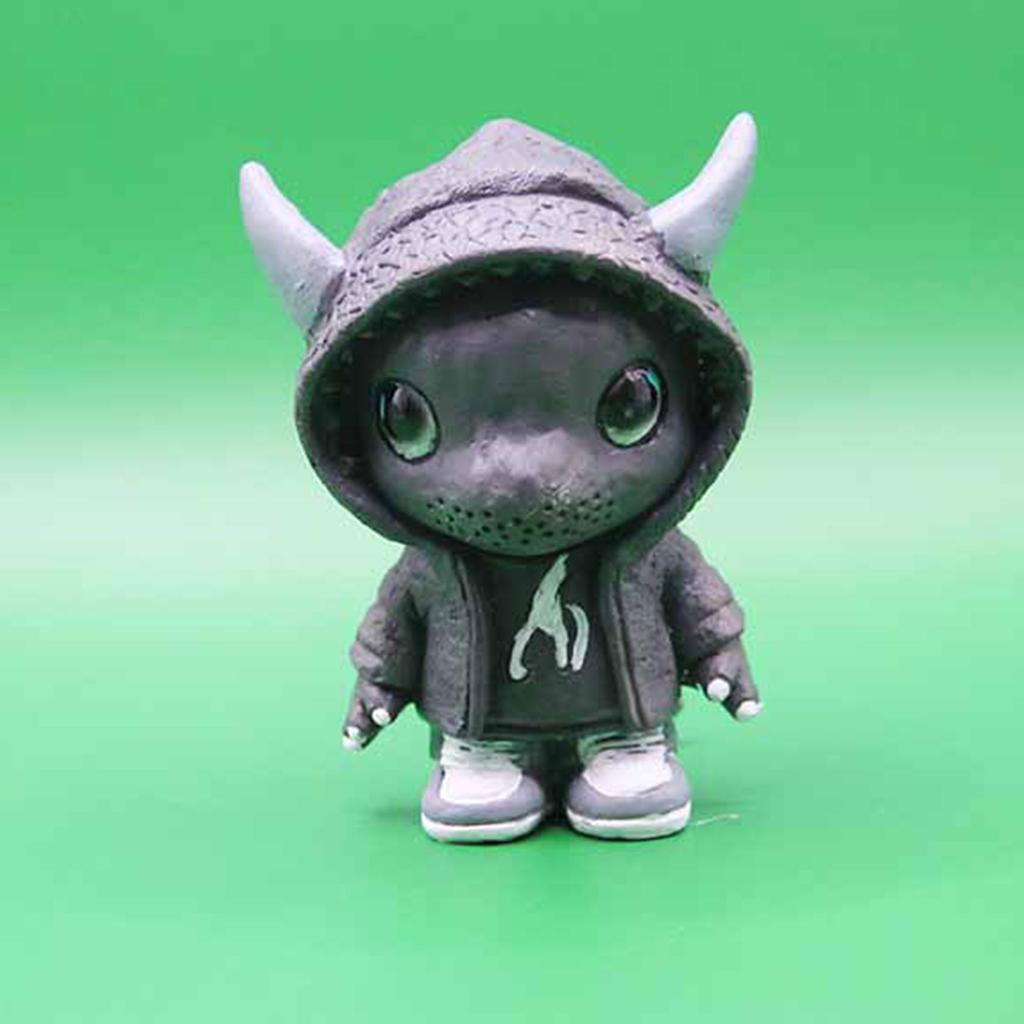 Miniature Figures Elf Dinosaur Statue Desktop Home Decorations Sculptures Figurines Resin Crafts Bedroom Decor