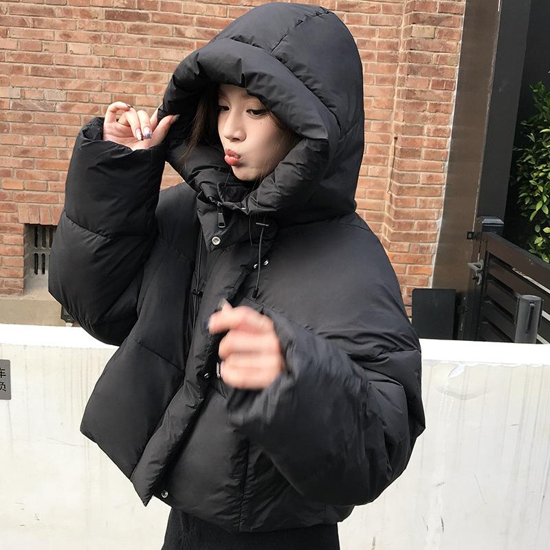 Women's New Winter Down Cotton-padded Jacket, Short Cotton-padded Jacket, Super Good-looking, Korean Student, Short-sized Bread Jacket