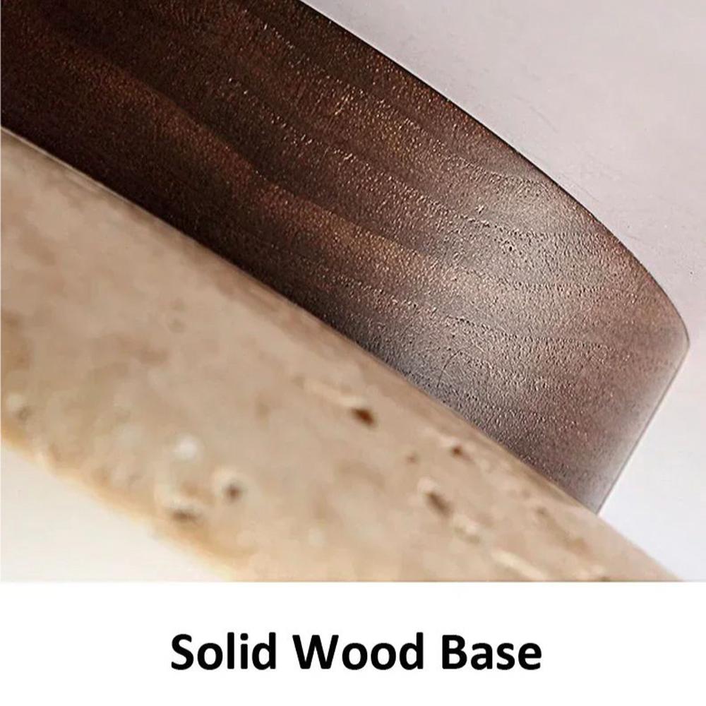 Modern Style Wabi Sabi Pendant Lamp New Yellow Travertine LED Lamp for Bedroom Lobby Restaurant Hotel Aisle Corridor