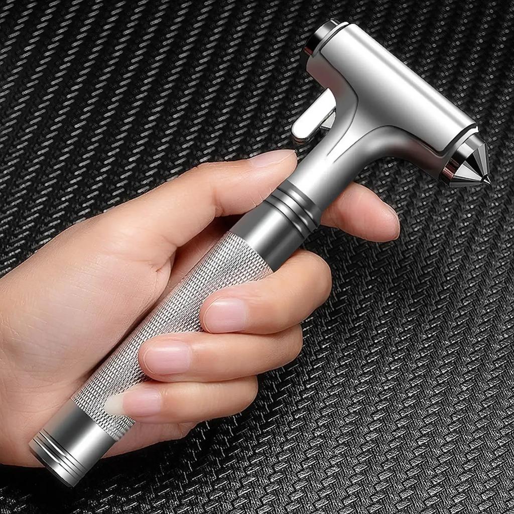 Car Safety Hammer, Car Windshield Crusher, Emergency Hammer with Seat Belt Cutting Machine, Used for Car Rescue
