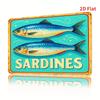 S  Vintage Metal Signs SARDINES Signmetal Wall artFunny Vintage Plaque Decor Home Decor Restaurant Decor Bar Decor Cafe D