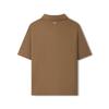 Skechers Knitted Simple Versatile Solid Color Short Sleeve Polo Shirt Men tops L226M003-04PB