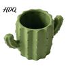 Creative Stationery Holder 3D Printed Cactus Pen Holder Cute Desk Organizer for Pencils Desktop Office Makeup Brushes Multifunctional Storage