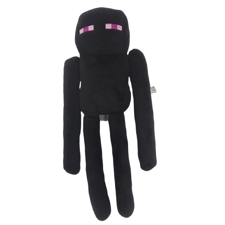 Minecraft Plush Toy Set: Pink Pig, Sitting Wolf, Creeper, Zombie, Ender Dragon, Panda Figures