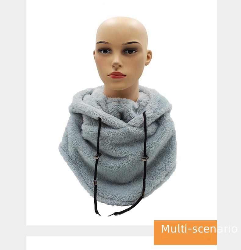 Winterradfahren Skimaske - Arktis-Fleece Winddichte Kapuze