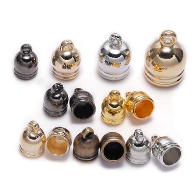 50pcs/lot Necklace End Tip Tassel Caps Beads Cap End Cap For Jewelry Making Findings DIY Handmade Accessories Supplies
