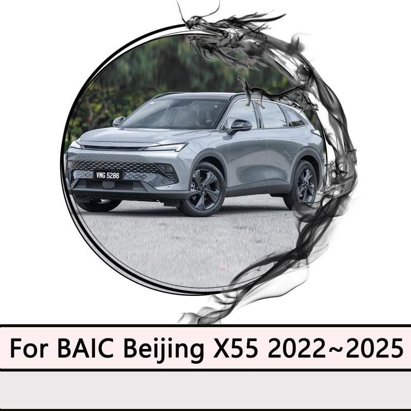 For BAIC Beijing X55 Accessories Tiger Six ~2025 Car Front Rear Wheel Mudguard Mudflap Anti-slip Fender Mud Flap Guard Cover
