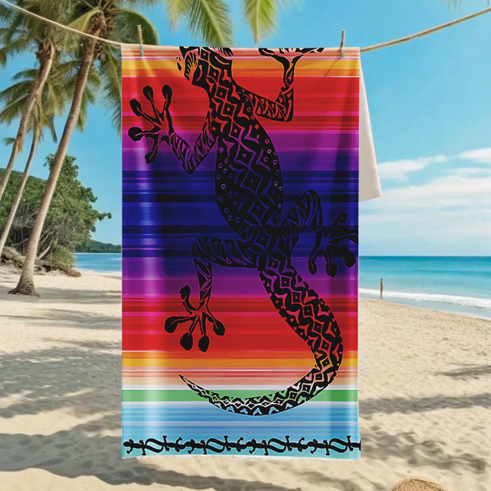 New, Double-sided Velvet Beach Towel, Support Surf Towel, Sports Towel.