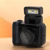 Vintage Camcorder Recorder Portable Device Small with Flash Light Digital Camera for Vlogging Travel