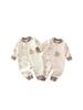 Spring & Autumn Baby Jumpsuit: A-Class Cotton Bodysuit for Newborns - Perfect for Crawling & Pajamas.
