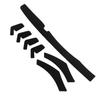 Rear Bumper Lip Diffuser Spoiler Body Kit Increased Downforce Lower Bumper Splitter Spoiler