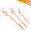 Vintage Rose 304 Stainless Steel Dinnerware Set Cutlery Matte Flatware Dinner Knife Fruit Fork Spoons Chopsticks Tableware Set