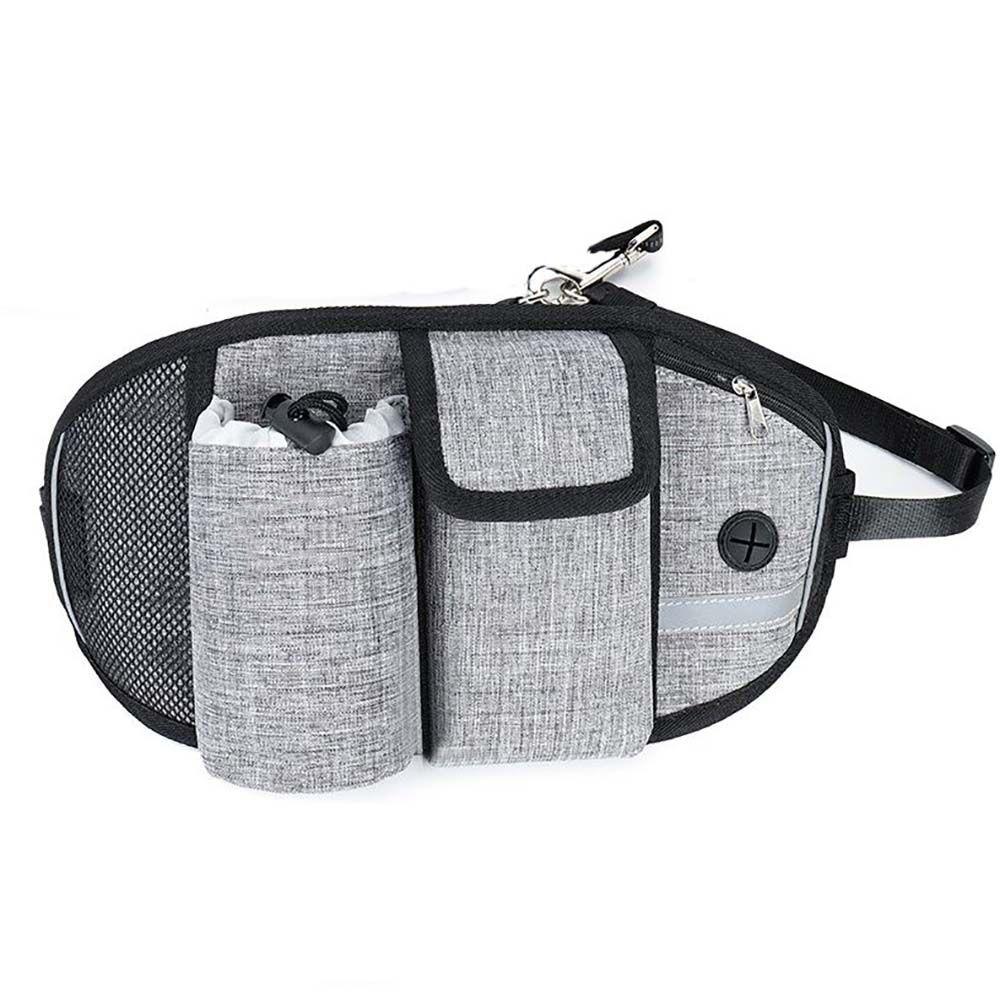 Waist Bag Water Cup Bags Running Jogging Pet Collar Dog Leash Dogs Harness Traction Belt Rope