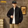 JEEP Unisex Loose Fit Long Sleeve Casual Shirt