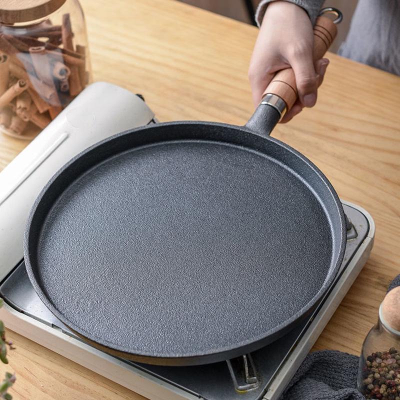 Wutuo Cast Iron Frying Pan Set