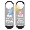 Make Up Room Hotel Bulletin Board Do Not Disturb Signs Door Hanger Tags Door Knobs Hanger Pendant Cleaning Label