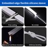 1 Piece Soft Recessed Silicone Diffuser Channel For 5050 Cob Flexible Ribbon Strip Light 1/3/5M Embedded Led Neon Rope Tube