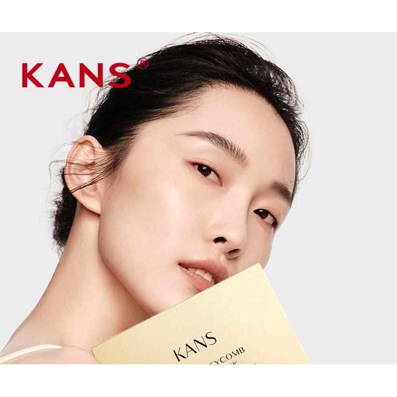 KANS - Maschera Rassodante Miele a Nido d'Ape Dorato (5pcs)