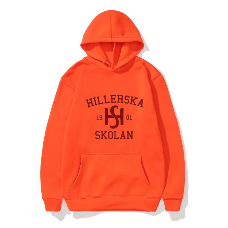 Young Royals Hillerska Skolan Sudadera con capucha Hillerska Skolan Sudadera con capucha unisex Sudaderas con capucha gráficas J