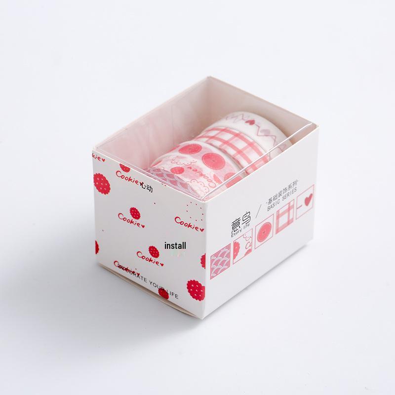 Yi Niao 5-Roll Decorative Washi Tape Set for Planner, Album, DIY Journal, and Children's Stickers