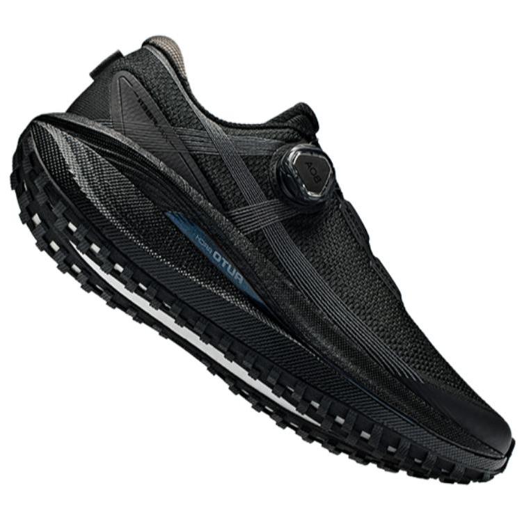 Anta Champion All-Weather Series Glory 2 Shock Absorbing Wear-Resistant Low-Top Casual Running Shoes Men sneaker Black 112445542AS-5