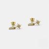Earrings Simple Ear Jewelry Fashion Men's/Women's Diamond Jewelry Accessories