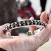 Fashionable Gothic Style Skull Punk Bracelet Vintage Alloy Open Bracelet Handmade Jewelry Party Jewelry Gift
