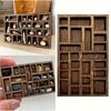 Miniature Wooden Drawer Display Stand Model Ornament - DIY Miniature Photography Props- Seasonal Decor - Perfect Gift