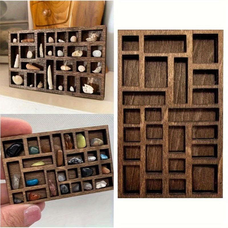 Miniature Wooden Drawer Display Stand Model Ornament - DIY Miniature Photography Props- Seasonal Decor - Perfect Gift