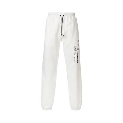 X Alexander Wang Graphic Jogger White Men Bottoms CV5053