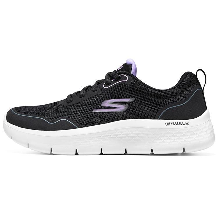 (WMNS) Skechers Go Walk Flex Night Galaxy - Black Lavender Women s 124977-BKLV EU 35.5