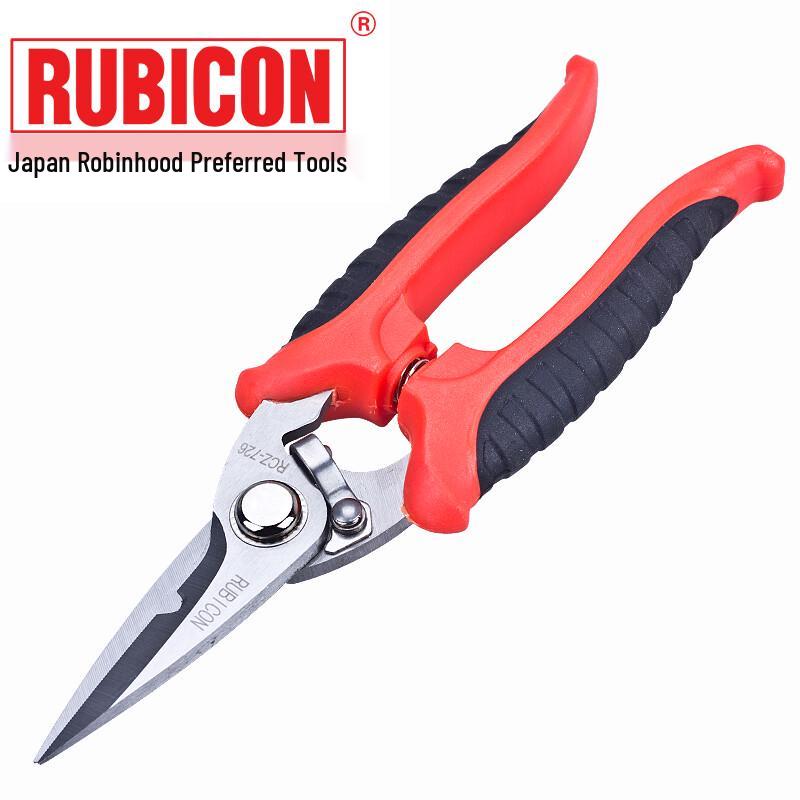 RUBICON RCZ-726 Electrician Shears 7 inch (180mm)