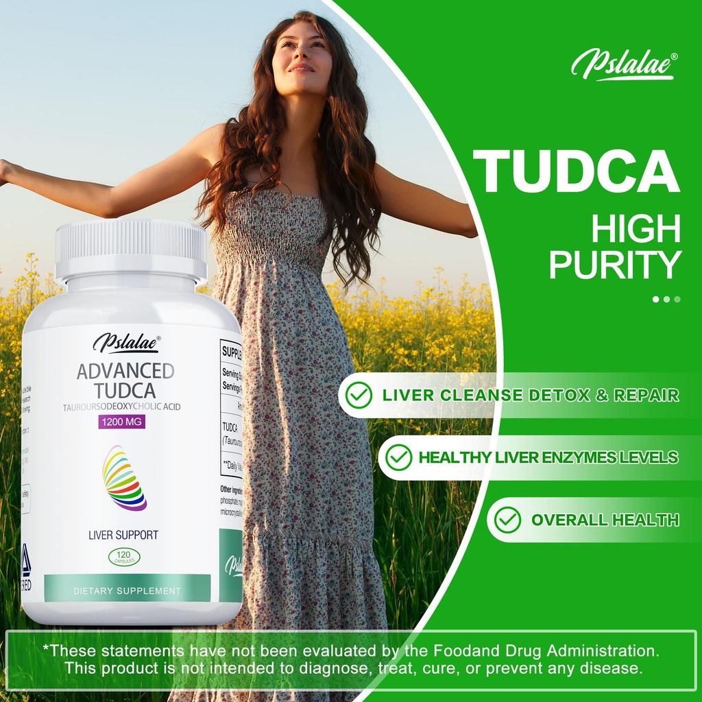Acido Tauroursodeossicolico Avanzato (TUDCA) - 1200 mg - Sali Biliari