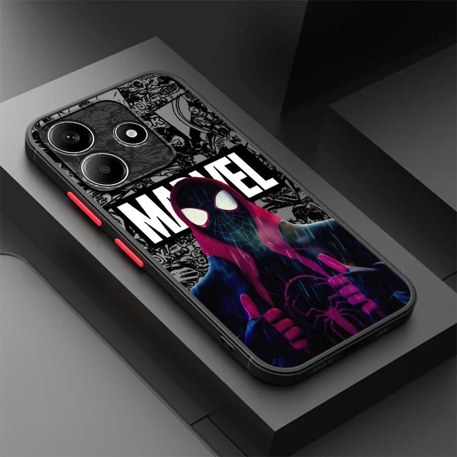 Case for Xiaomi Redmi Note 14 A4 13C 14C 10 13 Pro Plus 9S 12 11 Funda Phone Cover Spider-Man Heroes Return