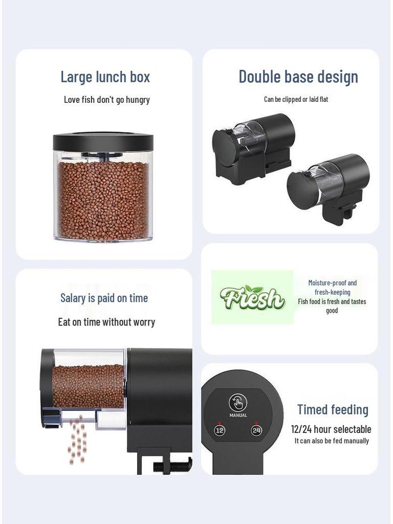 Smart Automatic Feeder for Fish & Turtles