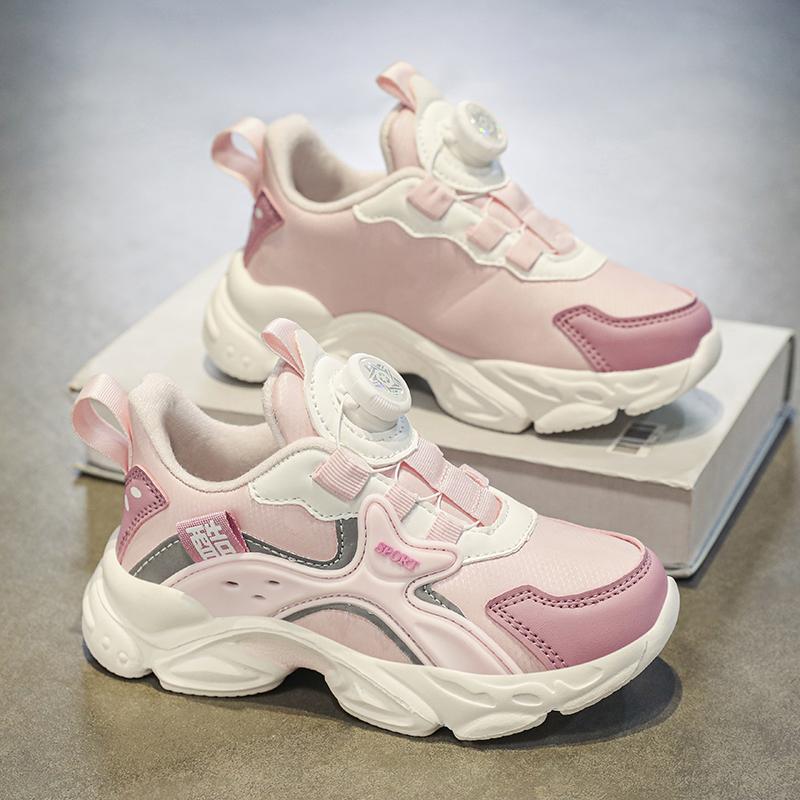 Zimowe Sneakersy Dziecięce Bawełniane Buty Sneakersy PU Wodoodporne Krótki Polar Ciepłe Ultralekkie Chłopięce Śniegowce