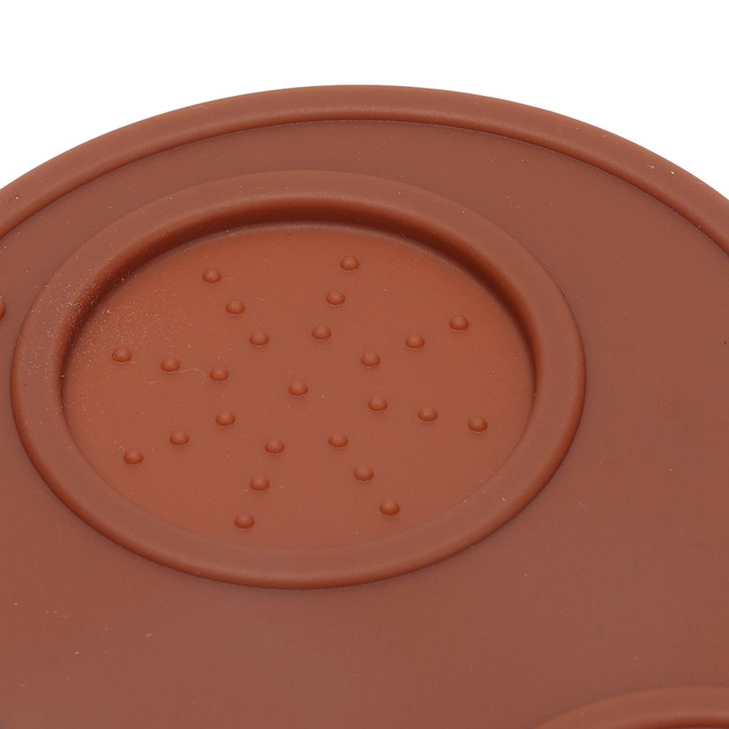 Coffee Tamper Pad Silicone Anti Slip Tamper Mat Soft Harmless Corner Tamping Mat for Household